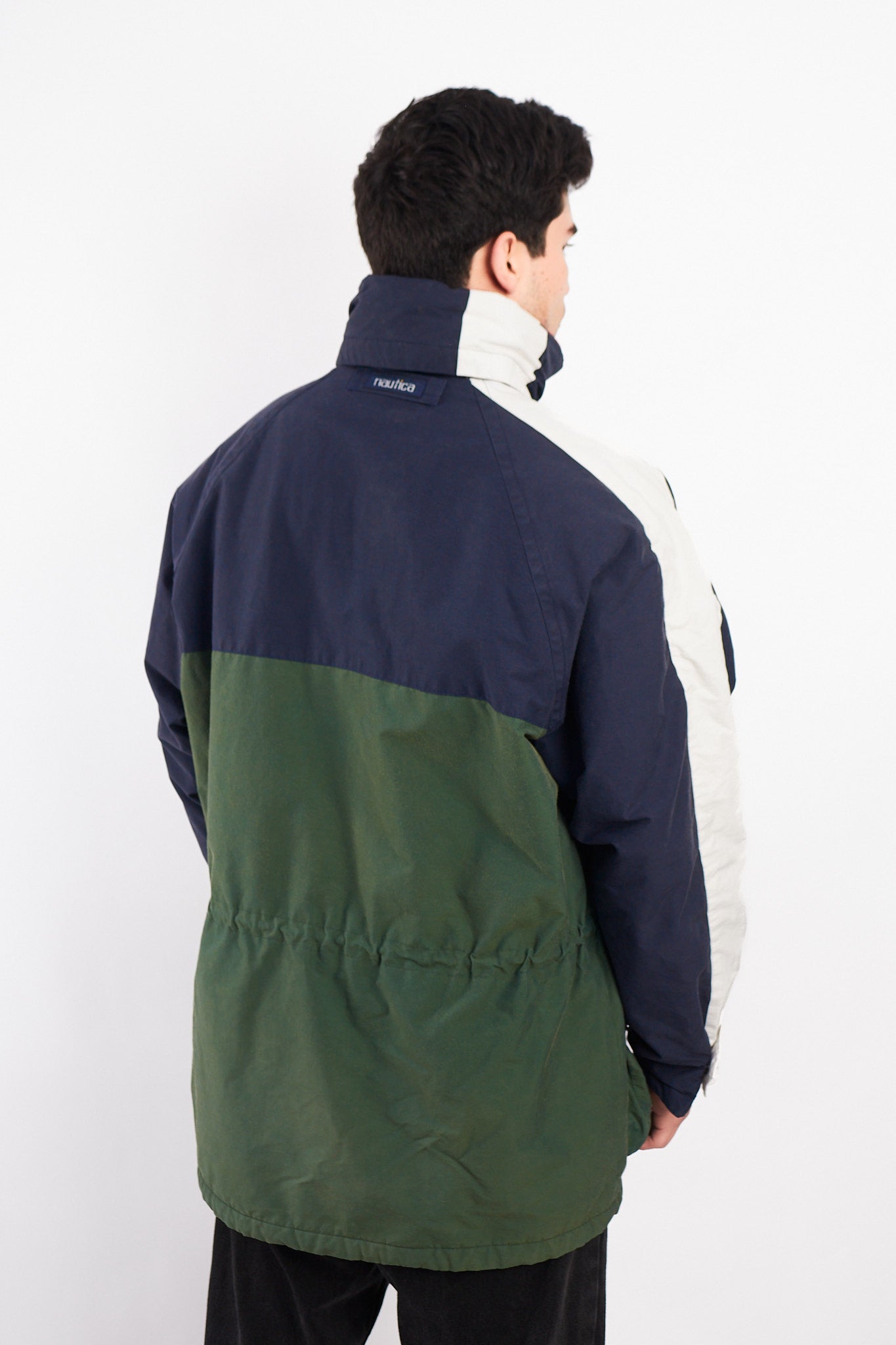 1990 Vintage Nautica Navigation Cargo Parka Jacket (L/XL)