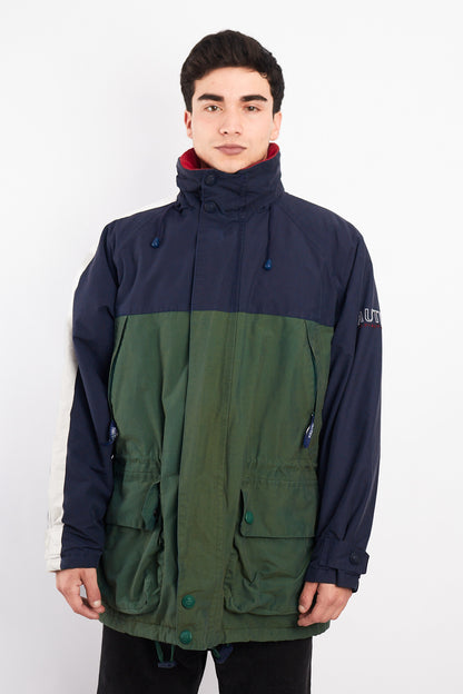 1990 Vintage Nautica Navigation Cargo Parka Jacket (L/XL)