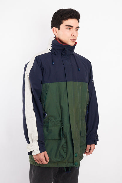 1990 Vintage Nautica Navigation Cargo Parka Jacket (L/XL)