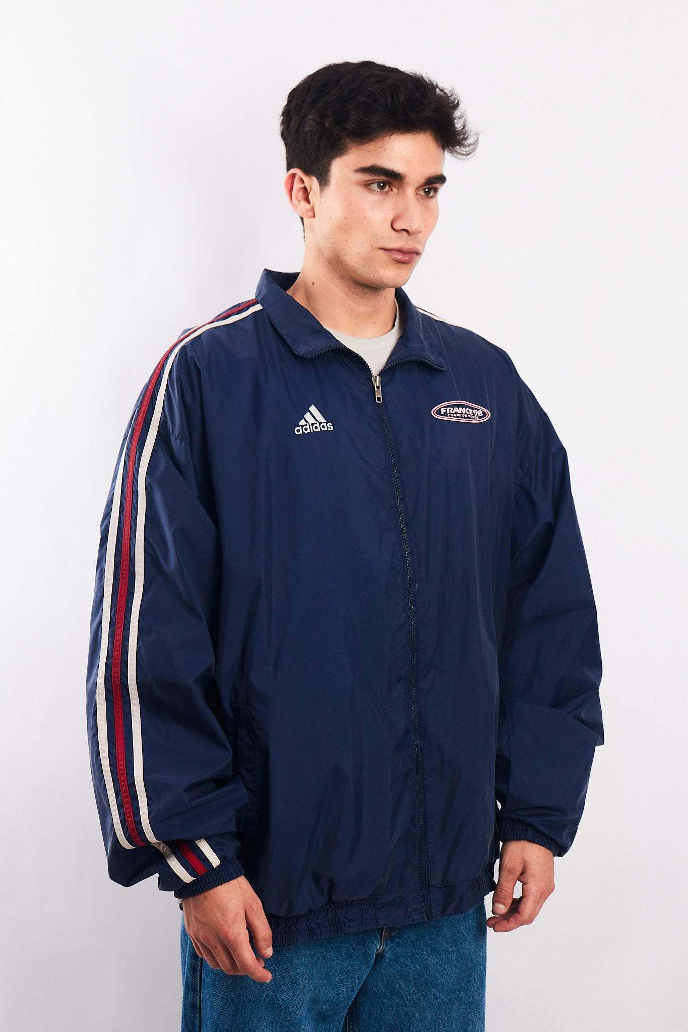 1998 Vintage Adidas World Cup France 98 Jacket  (L/XL)