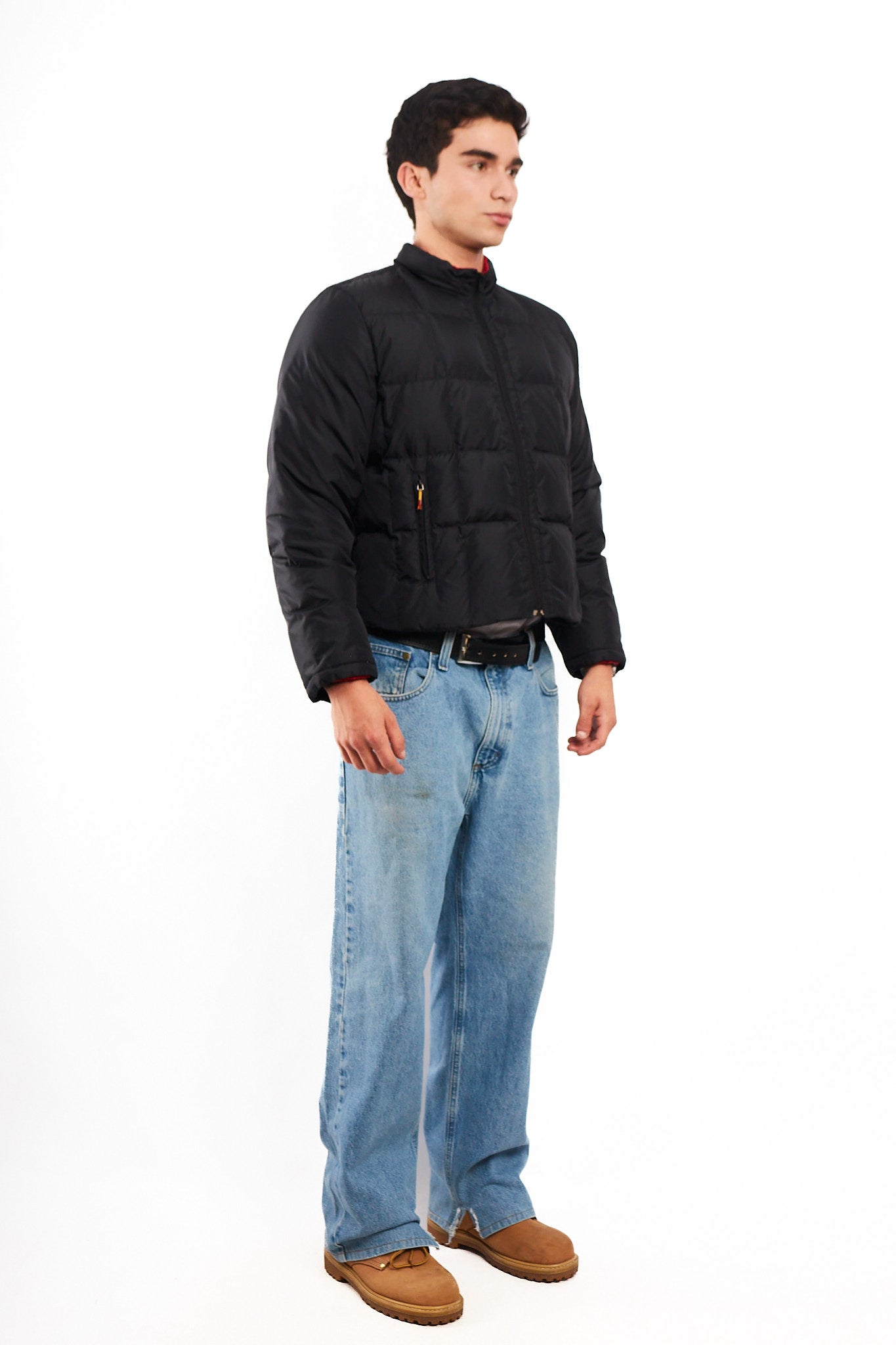 2000s Vintage Tommy Jeans Boxy Down Puffer Jacket (S/M)