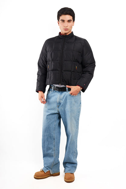 2000s Vintage Tommy Jeans Boxy Down Puffer Jacket (S/M)