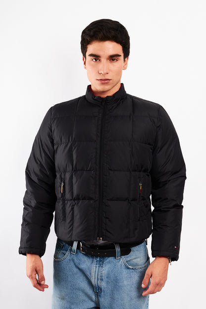 2000s Vintage Tommy Jeans Boxy Down Puffer Jacket (S/M)