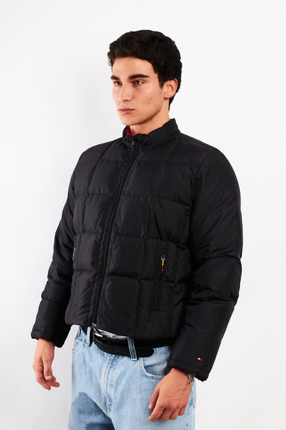 2000s Vintage Tommy Jeans Boxy Down Puffer Jacket (S/M)