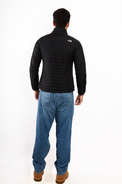 2000 Vintage The North Face Black Down Puffer Jacket (S/M)