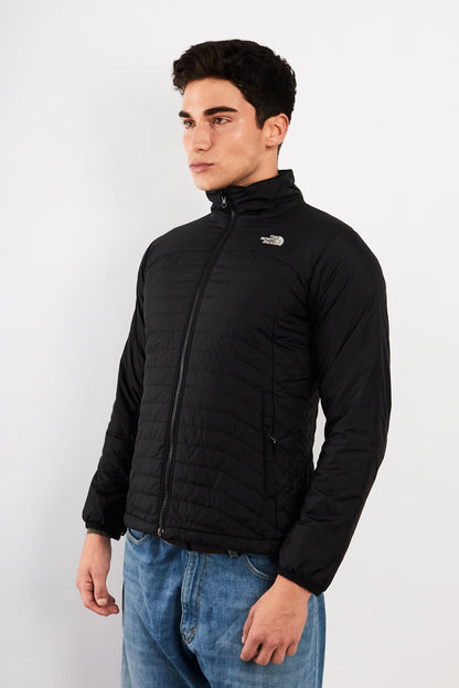 2000 Vintage The North Face Black Down Puffer Jacket (S/M)