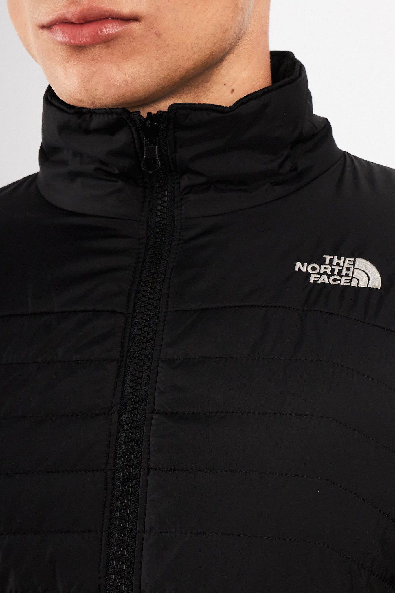 2000 Vintage The North Face Black Down Puffer Jacket (S/M)
