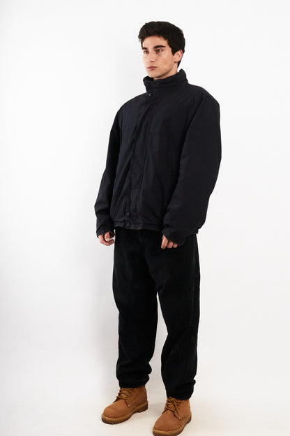2000 Vintage Nautica Colorblock Spellout /Polar Jacket (L/XL)
