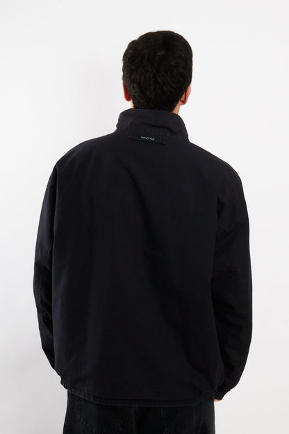 2000 Vintage Nautica Colorblock Spellout /Polar Jacket (L/XL)