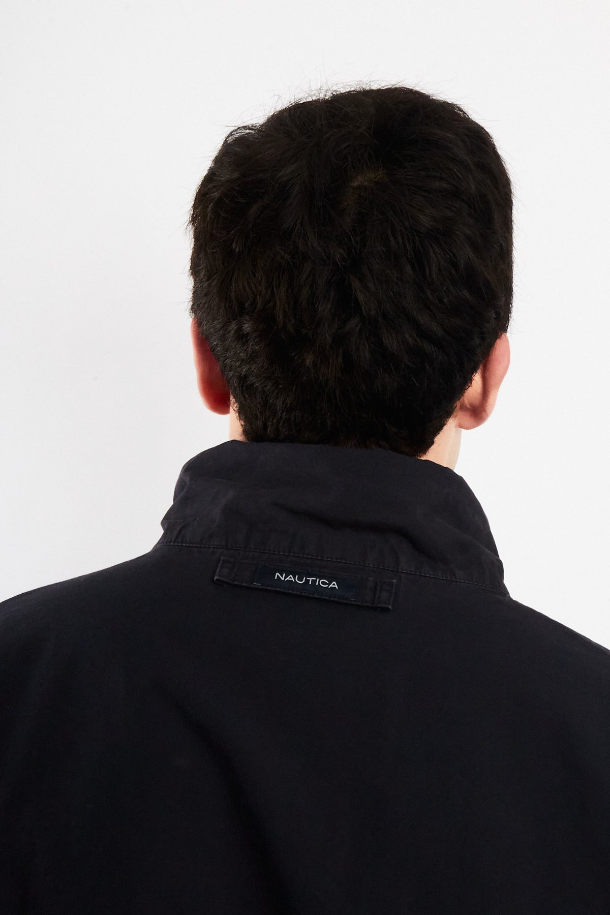 2000 Vintage Nautica Colorblock Spellout /Polar Jacket (L/XL)