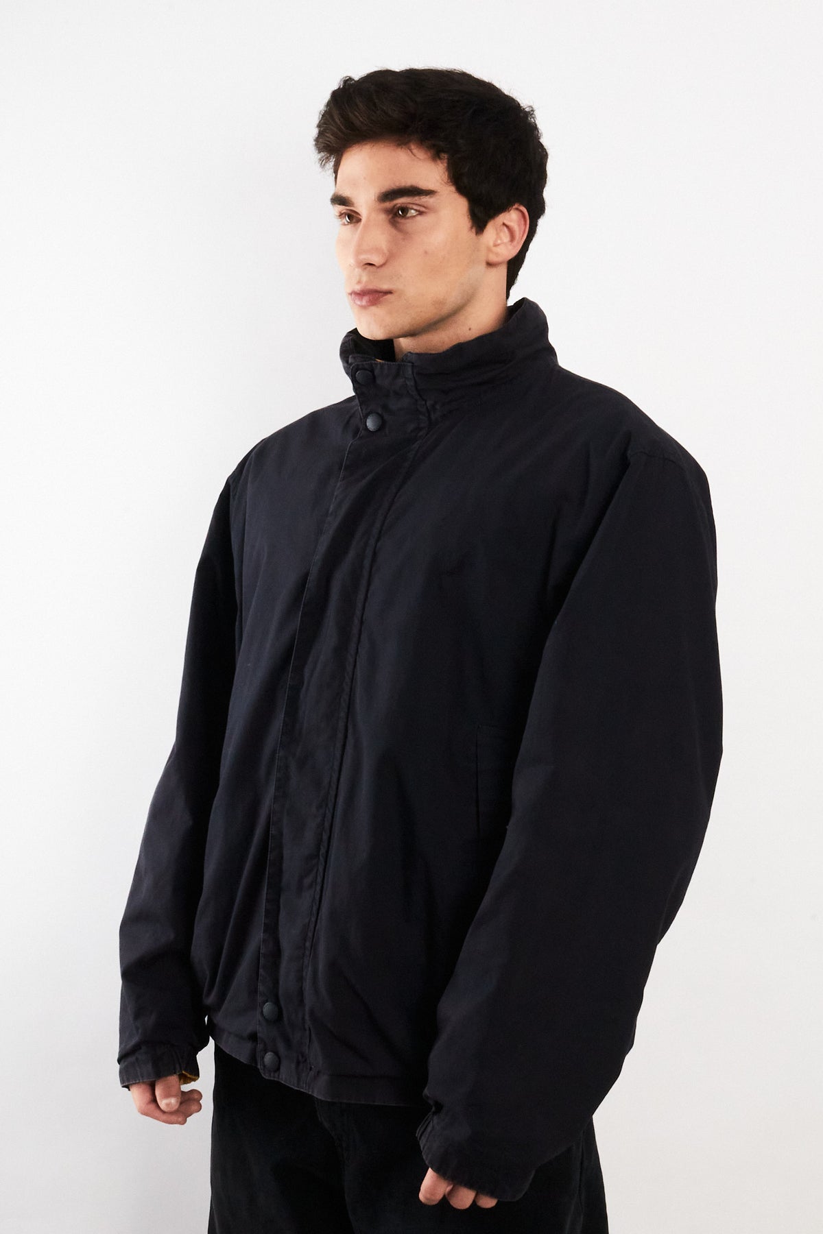 2000 Vintage Nautica Colorblock Spellout /Polar Jacket (L/XL)