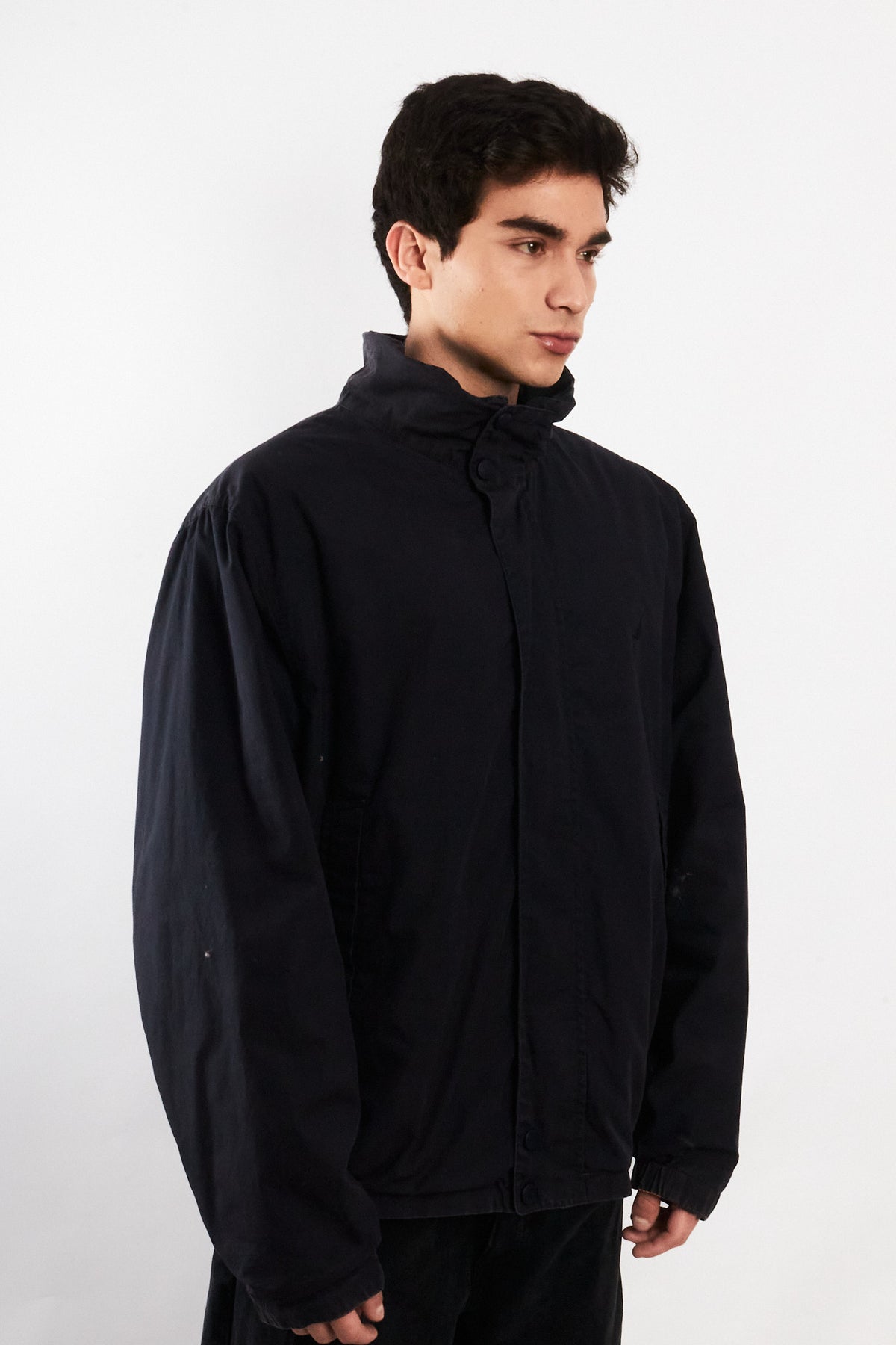 2000 Vintage Nautica Colorblock Spellout /Polar Jacket (L/XL)