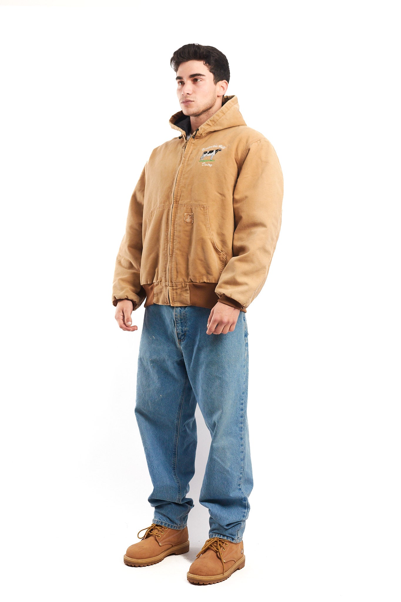 Vintage Carhartt J274 Hamilton Brown Duck Active Jacket (M/L)