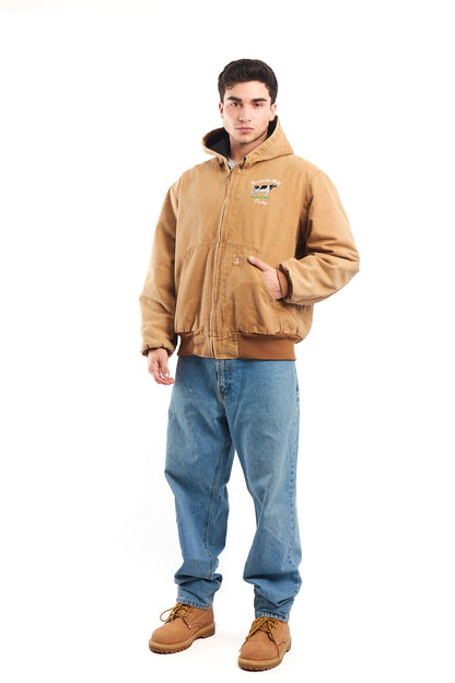 Vintage Carhartt J274 Hamilton Brown Duck Active Jacket (M/L)