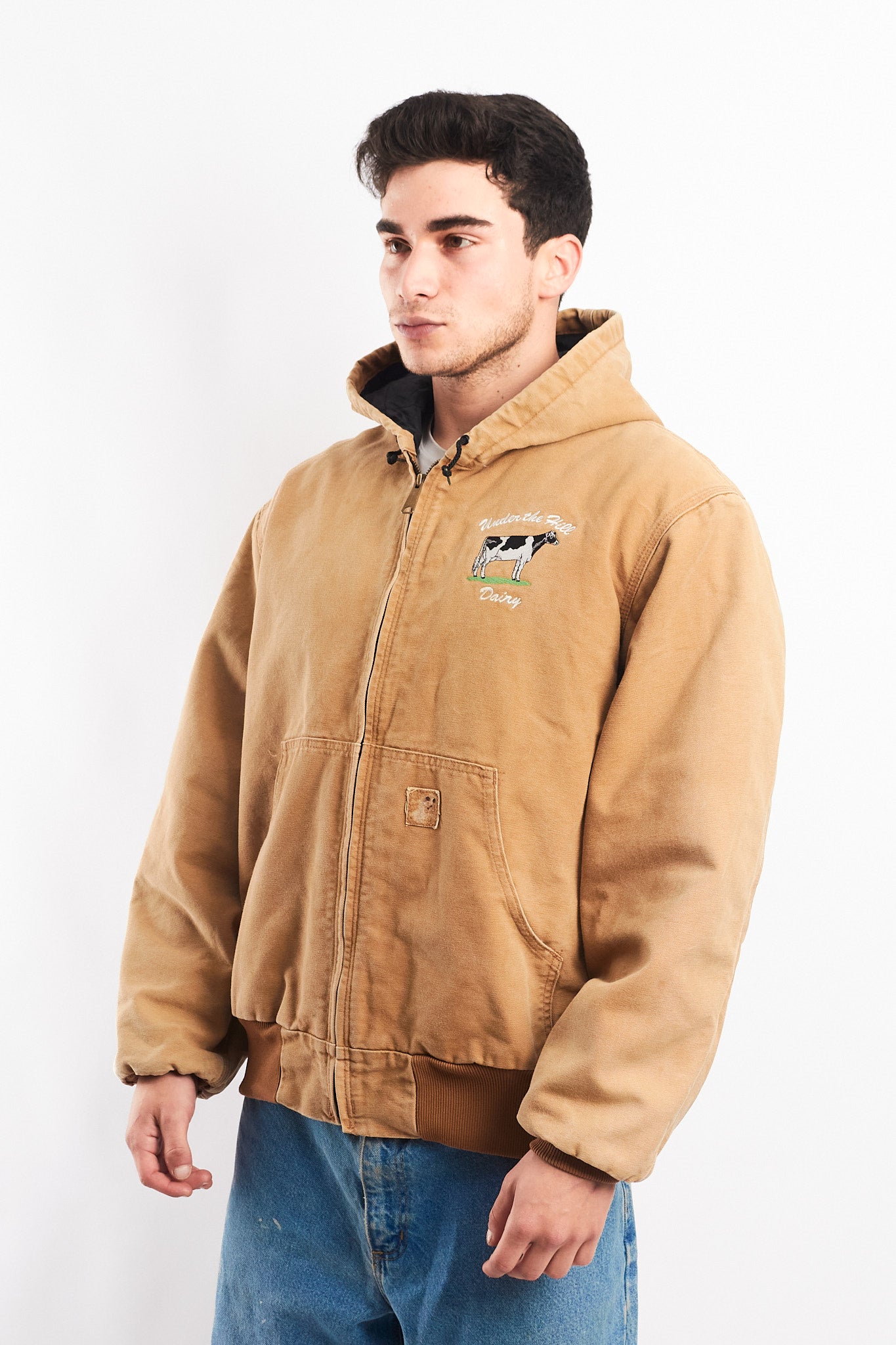 Vintage Carhartt J274 Hamilton Brown Duck Active Jacket (M/L)