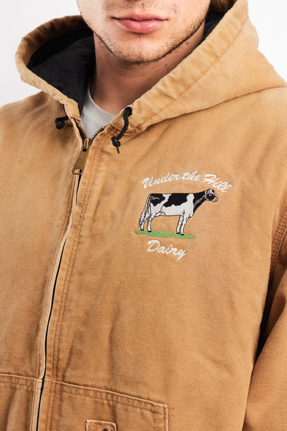 Vintage Carhartt J274 Hamilton Brown Duck Active Jacket (M/L)