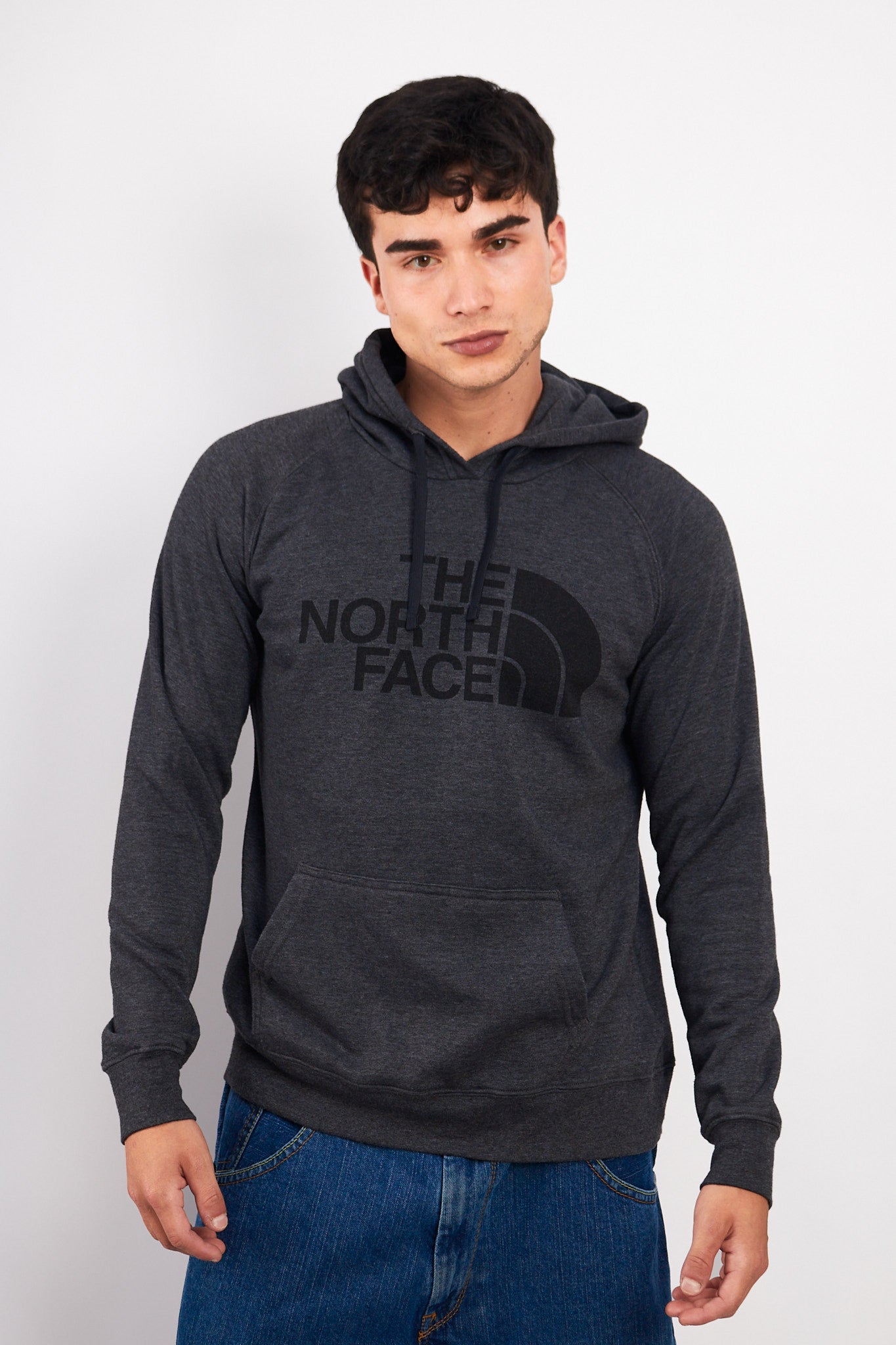 2000 The North Face Big Logo Hoodie(M/L)