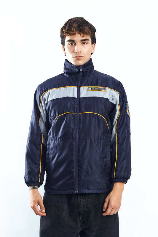 US Polo Reversible Jacket + Polar Jacket (S)