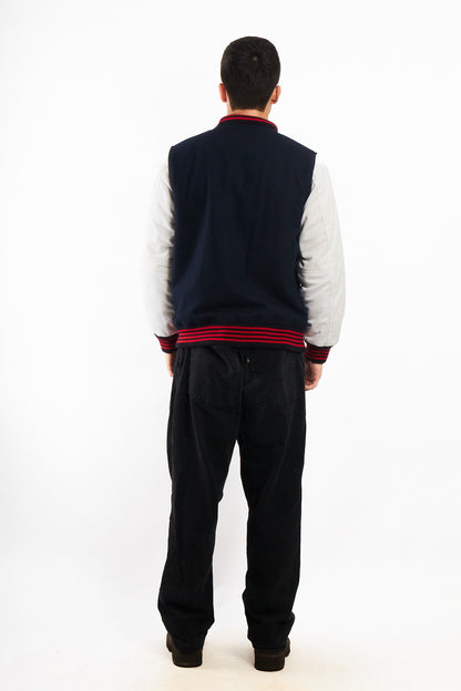 2000 Vintage Stussy Varsity Jacket (M)
