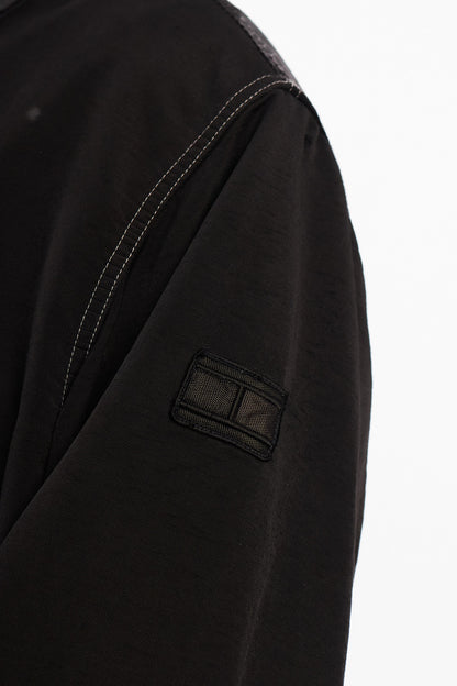 2000 Vintage Tommy Hilfiger Black Parka (L/XL)