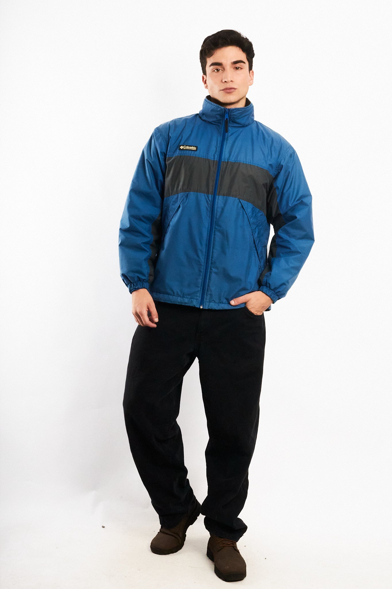 2000 Vintage Columbia Sherpa Lined Jacket (M/L)