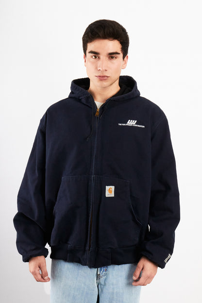 2014 Carhartt 125 Years Anniversary Dark Navy Duck Active Jacket (L/XL)
