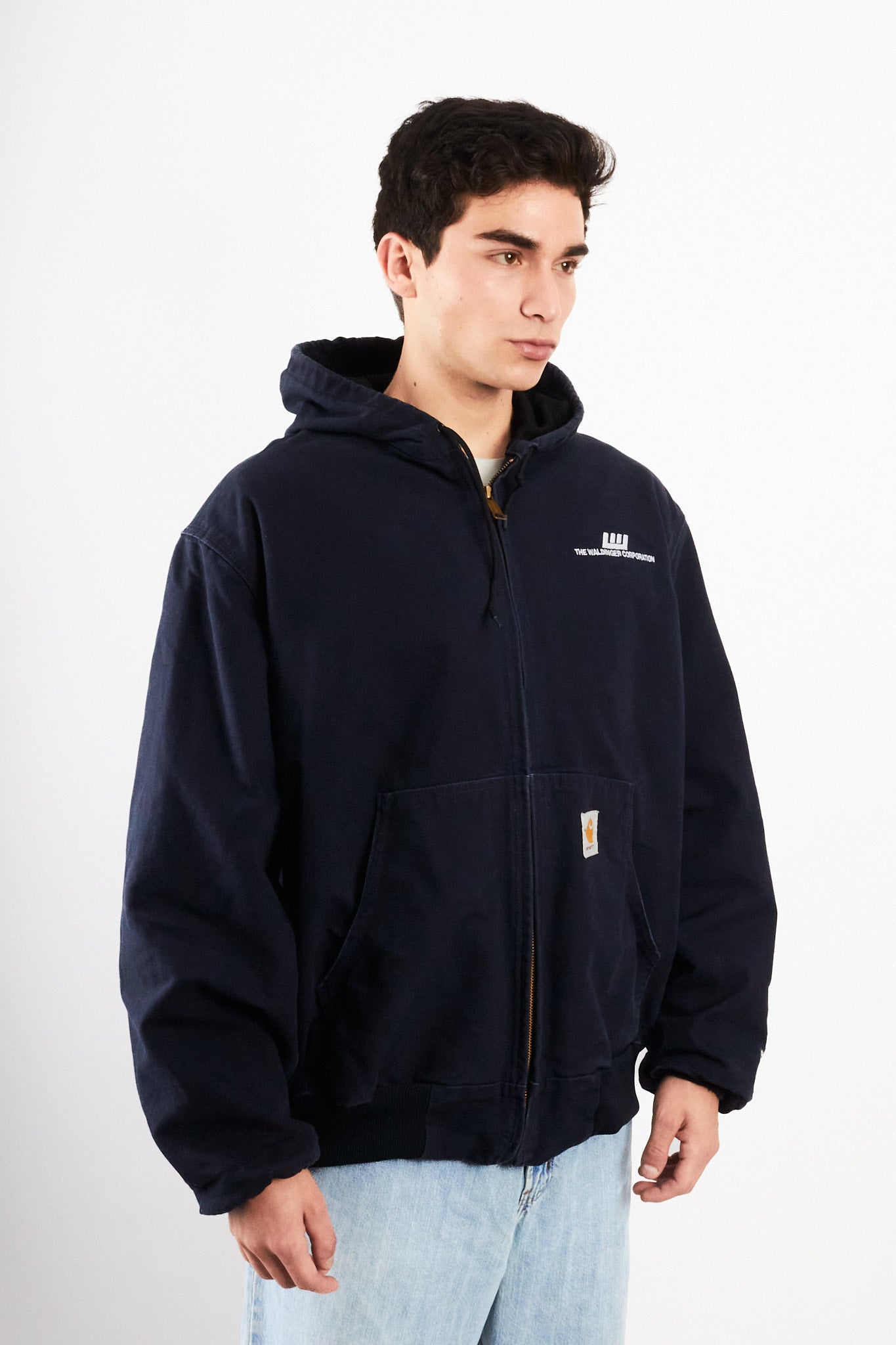 2014 Carhartt 125 Years Anniversary Dark Navy Duck Active Jacket (L/XL)