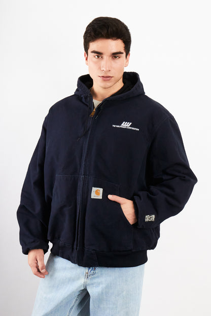 2014 Carhartt 125 Years Anniversary Dark Navy Duck Active Jacket (L/XL)
