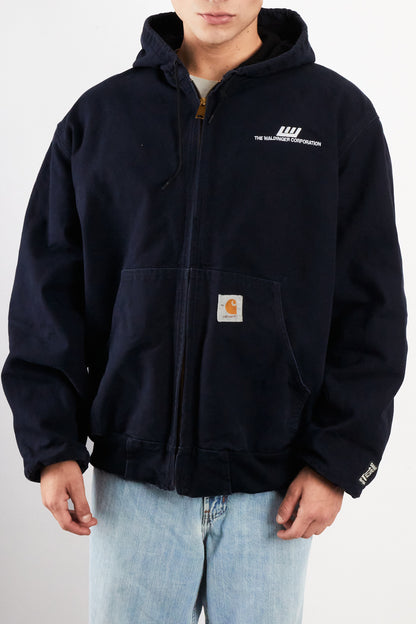 2014 Carhartt 125 Years Anniversary Dark Navy Duck Active Jacket (L/XL)