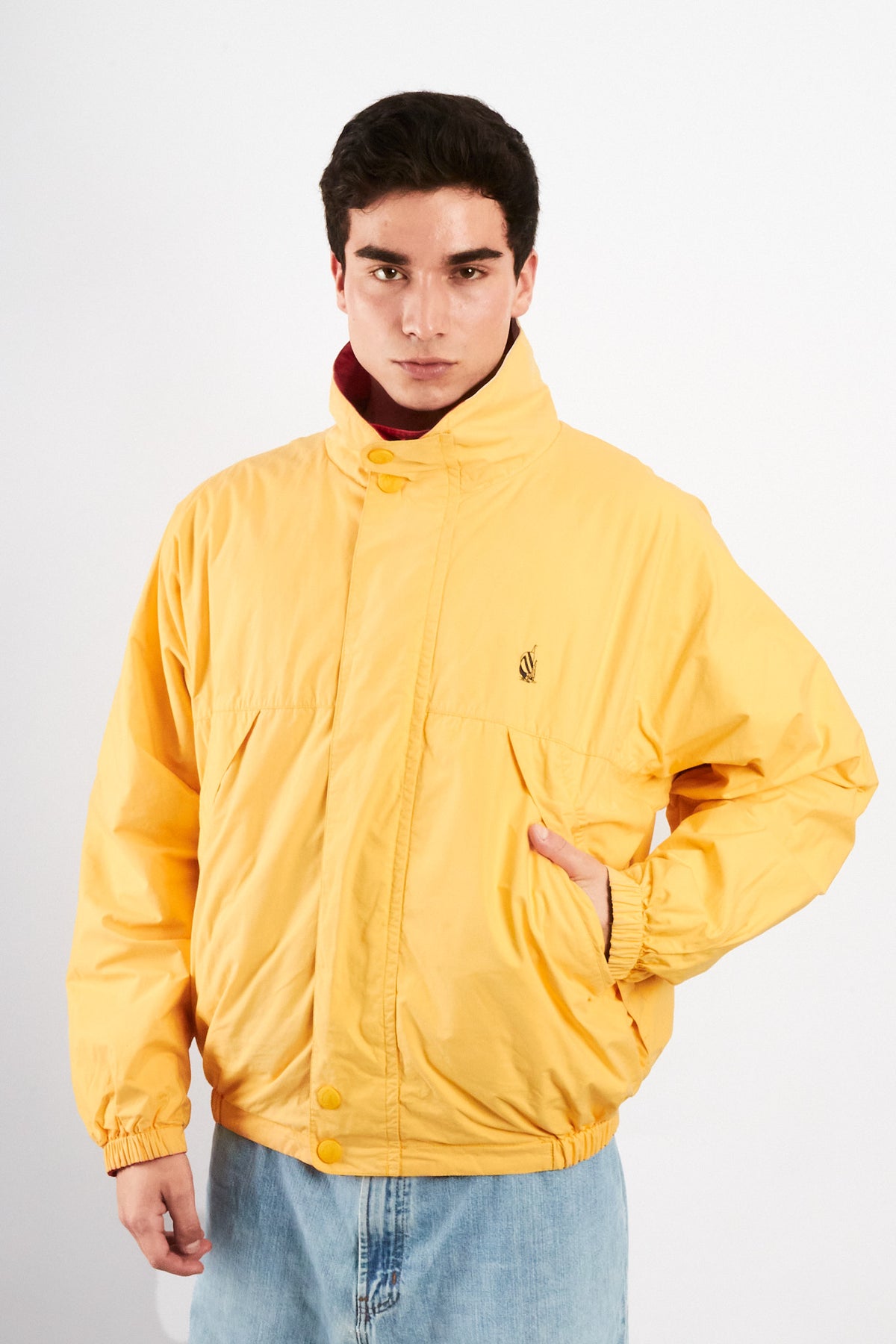 1990 Vintage Nautica Colorblock Retro Reversible Jacket (M/L)