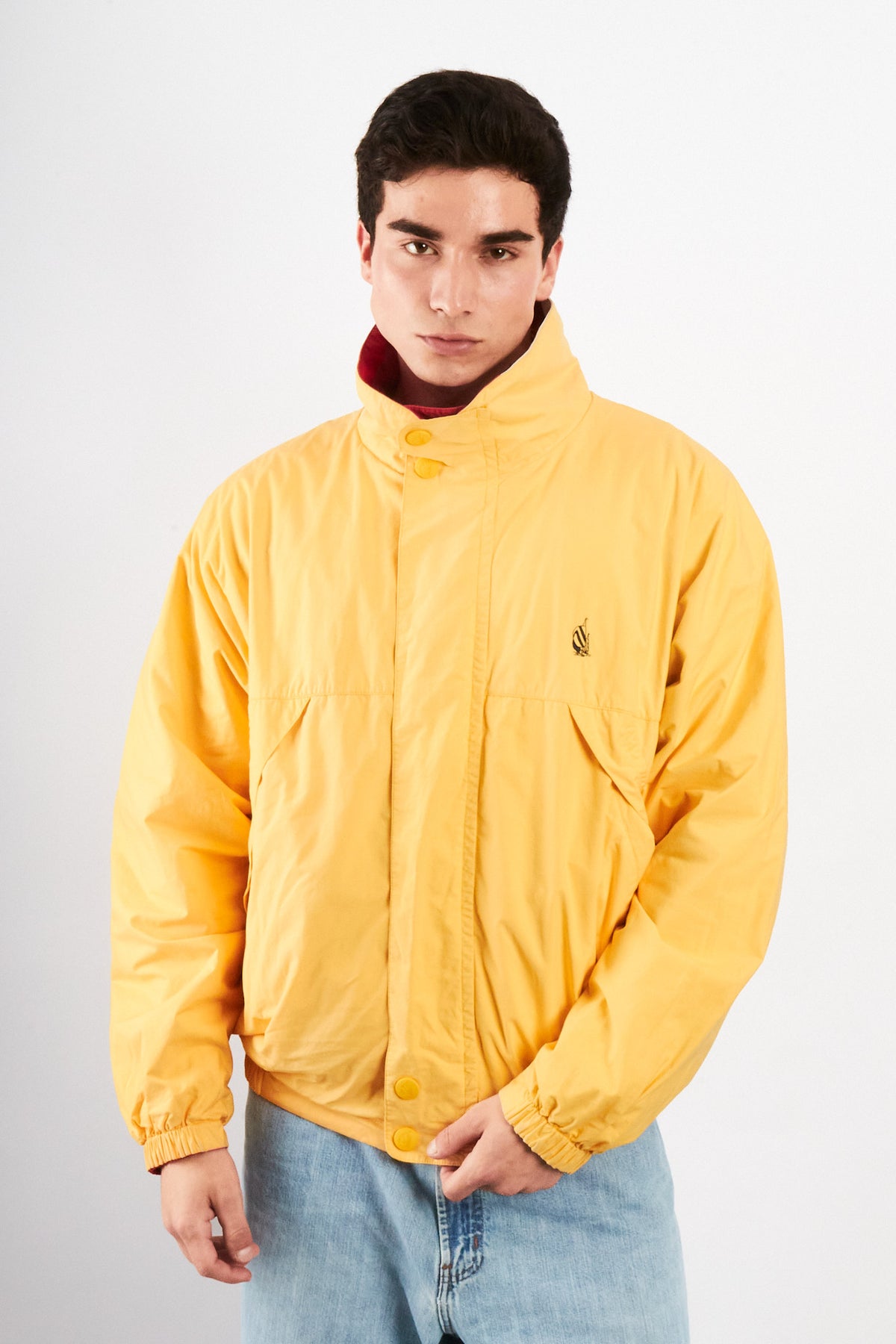 1990 Vintage Nautica Colorblock Retro Reversible Jacket (M/L)
