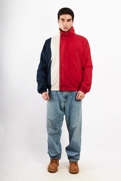 1990 Vintage Nautica Colorblock Retro Reversible Jacket (M/L)