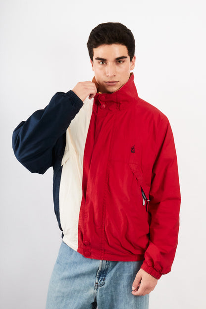 1990 Vintage Nautica Colorblock Retro Reversible Jacket (M/L)