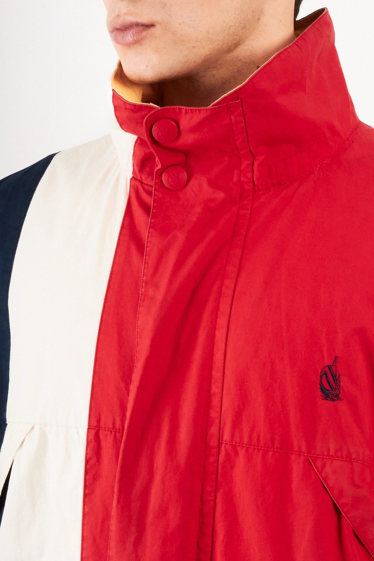 1990 Vintage Nautica Colorblock Retro Reversible Jacket (M/L)