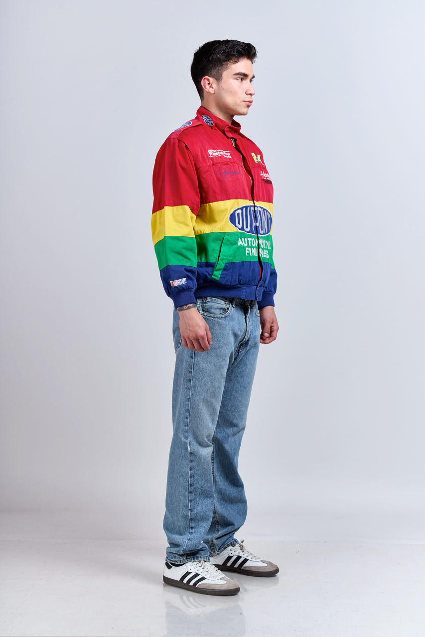 Jeff gordon rainbow jacket sale