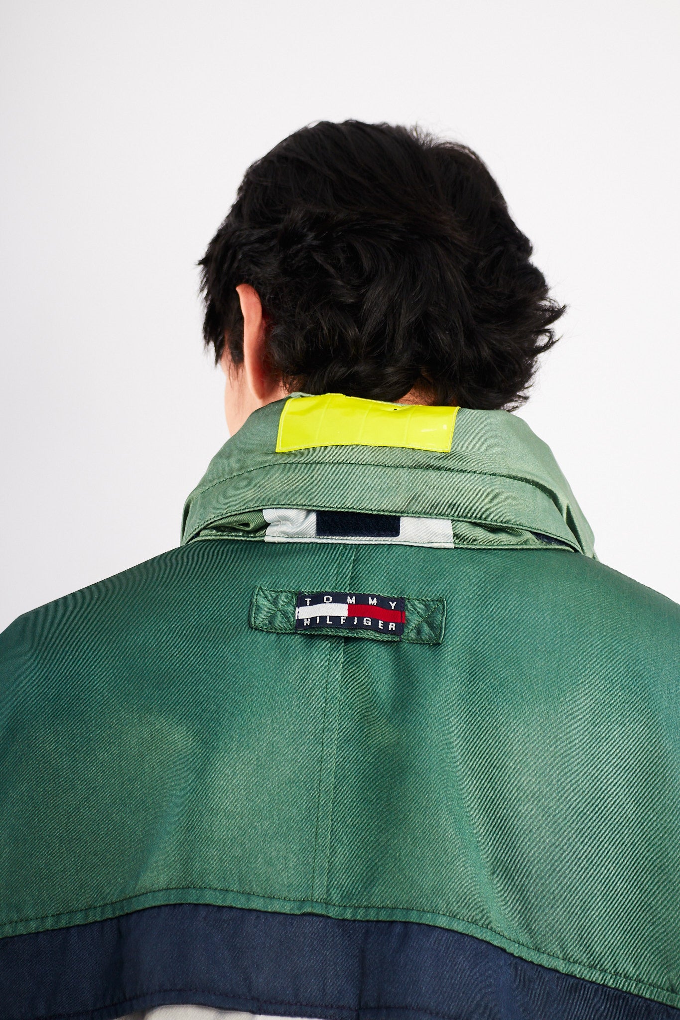 1990 Vintage Tommy Sailing Gear Colorblock Padded Jacket (L/XL)