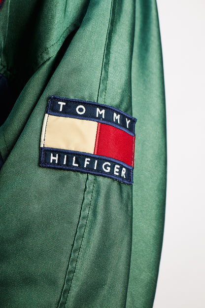 1990 Vintage Tommy Sailing Gear Colorblock Padded Jacket (L/XL)