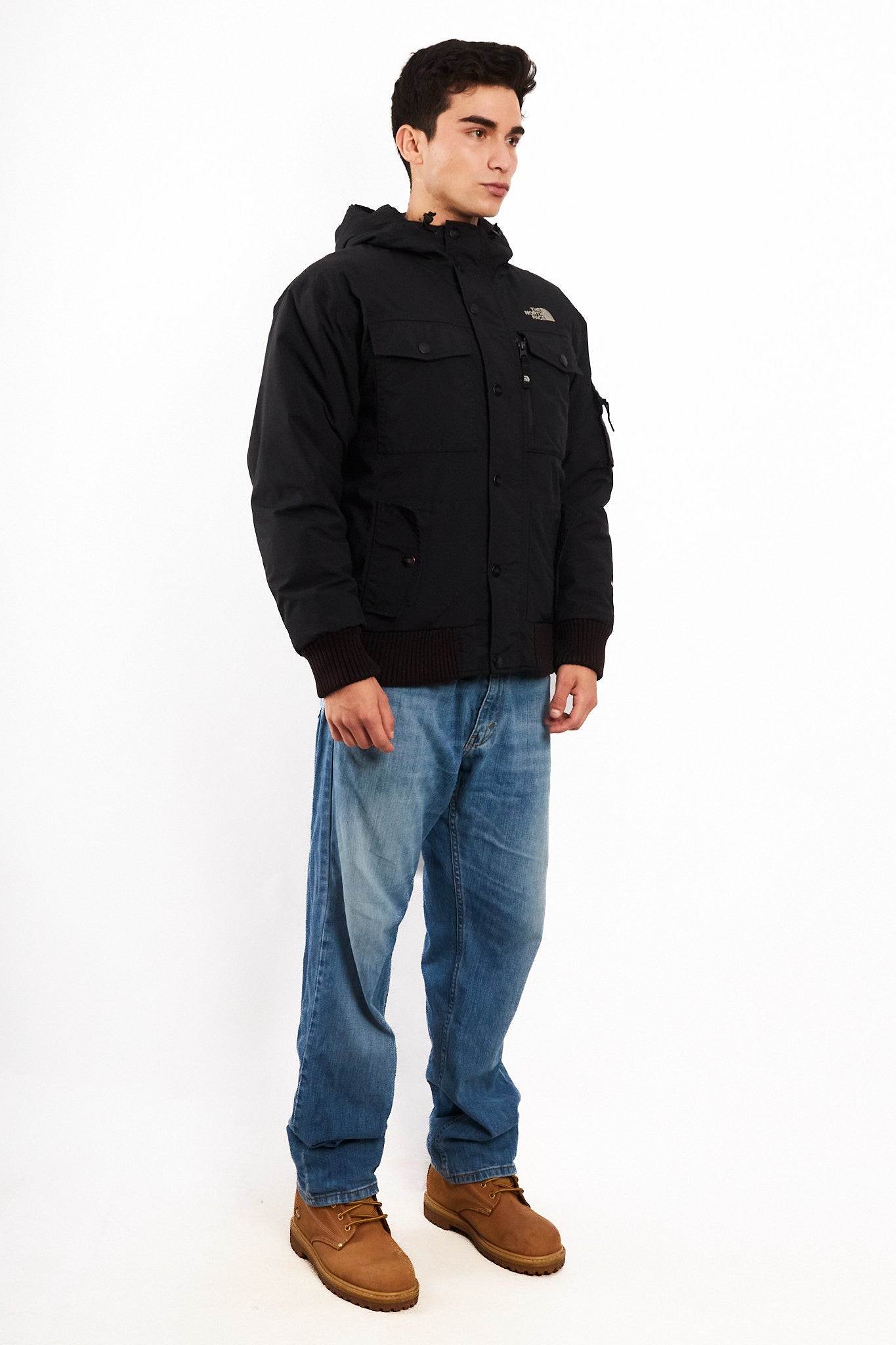 2000 Vintage The North Face Impermeable Goose Down Bomber Jacket (M)