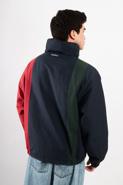 1990 Vintage Nautica Reversible Colorblock / Polar Jacket (M/L)
