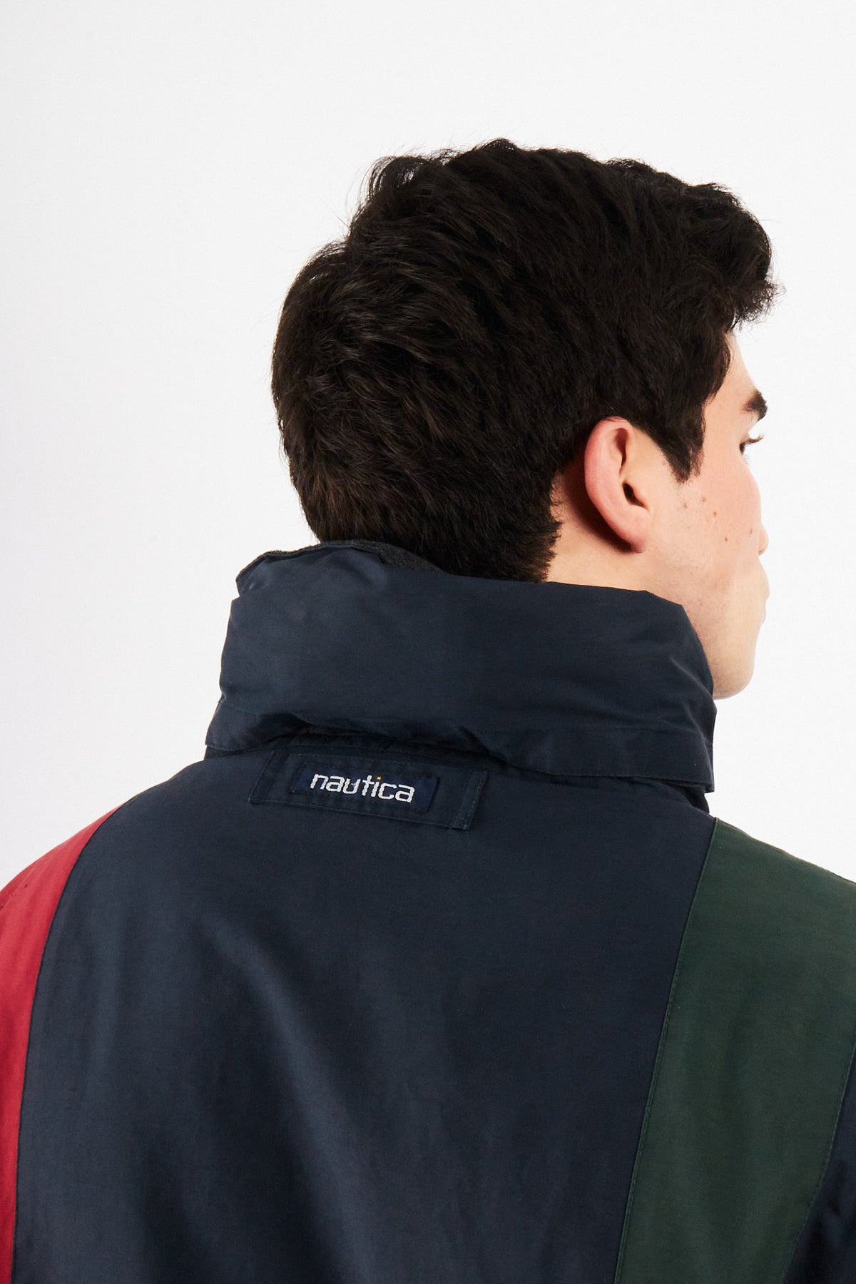 1990 Vintage Nautica Reversible Colorblock / Polar Jacket (M/L)