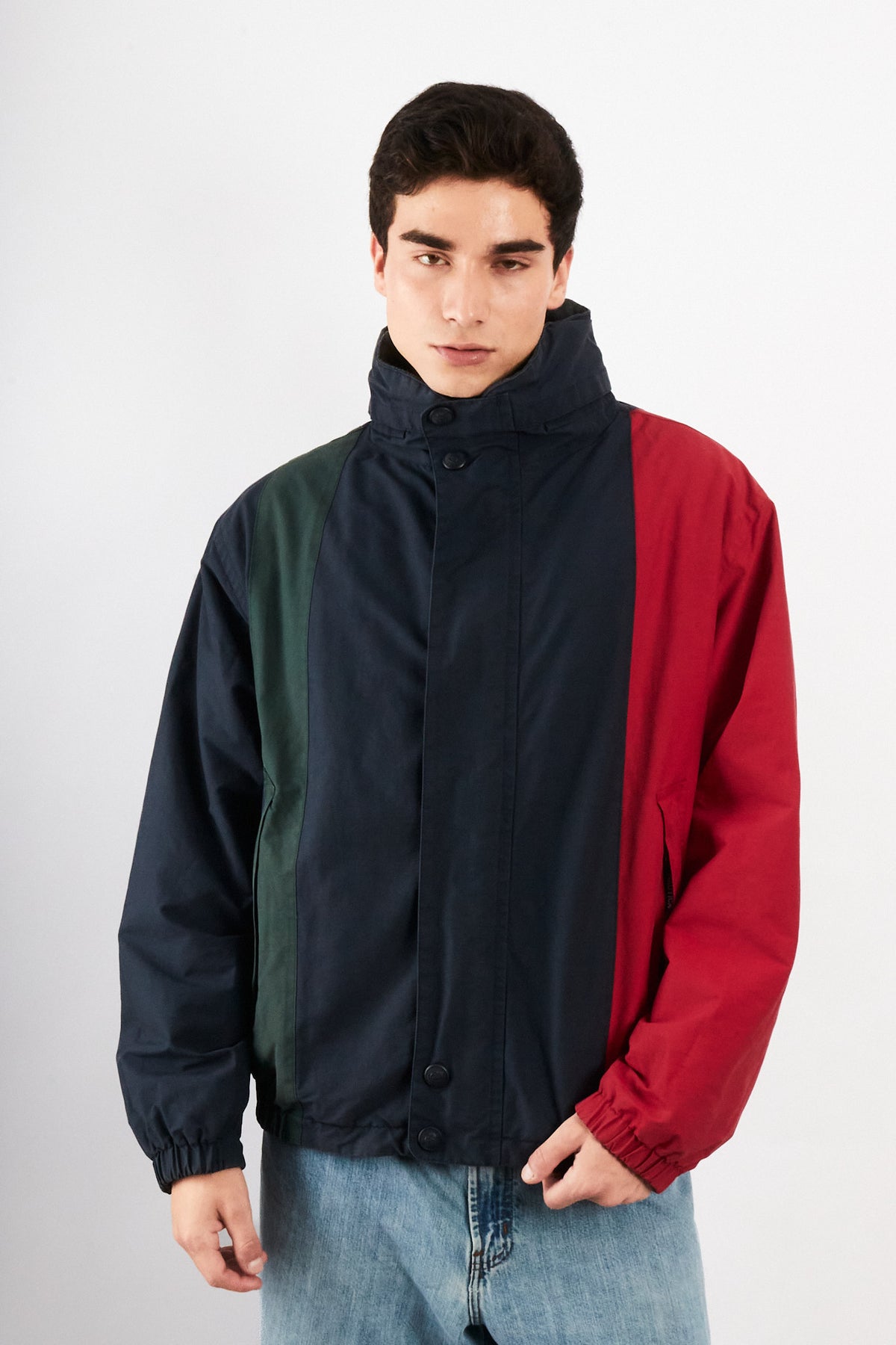 1990 Vintage Nautica Reversible Colorblock / Polar Jacket (M/L)