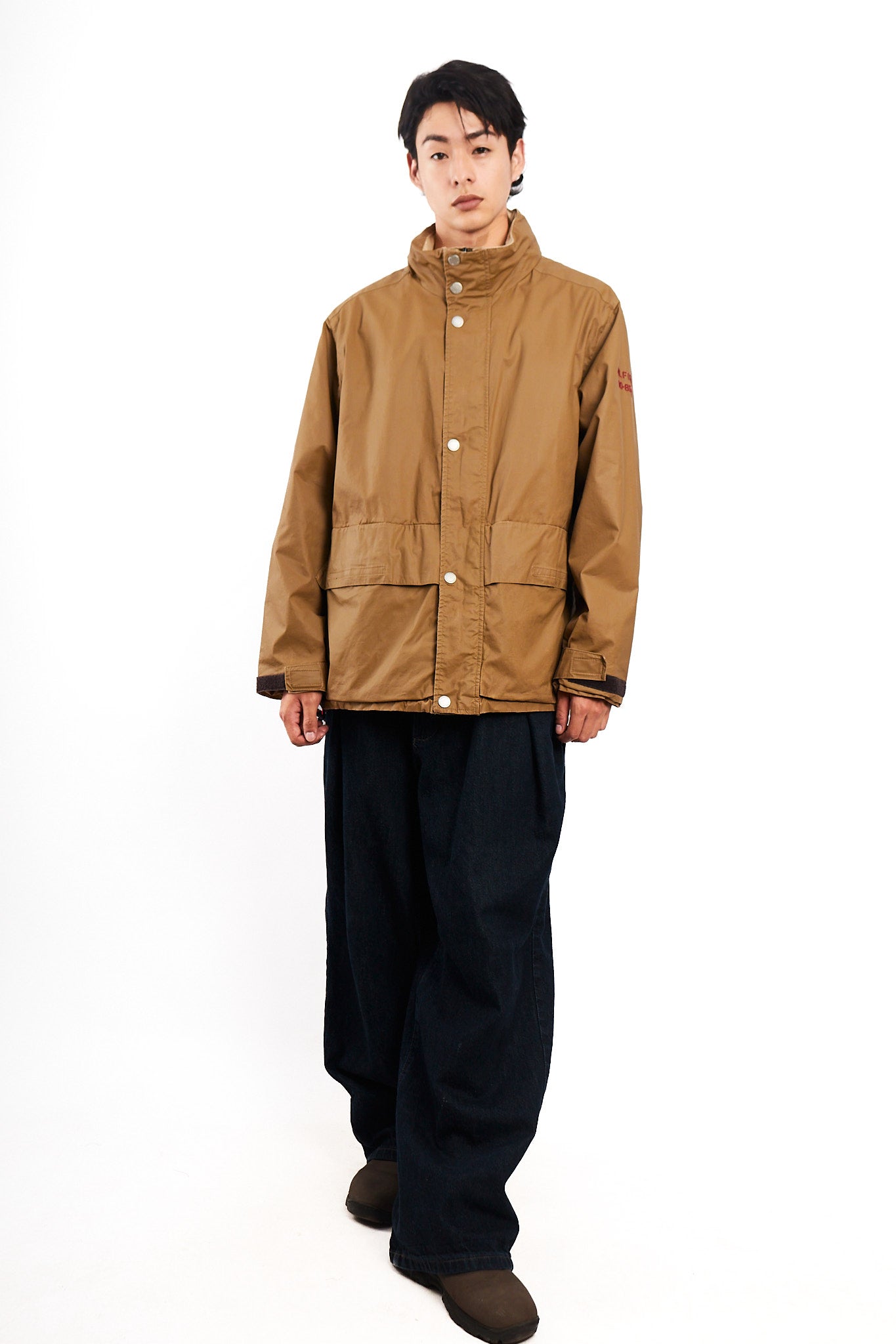 2000 Vintage Tommy Hilfiger Reversible Cargo Parka (L)