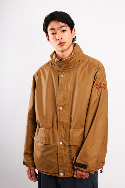 2000 Vintage Tommy Hilfiger Reversible Cargo Parka (L)