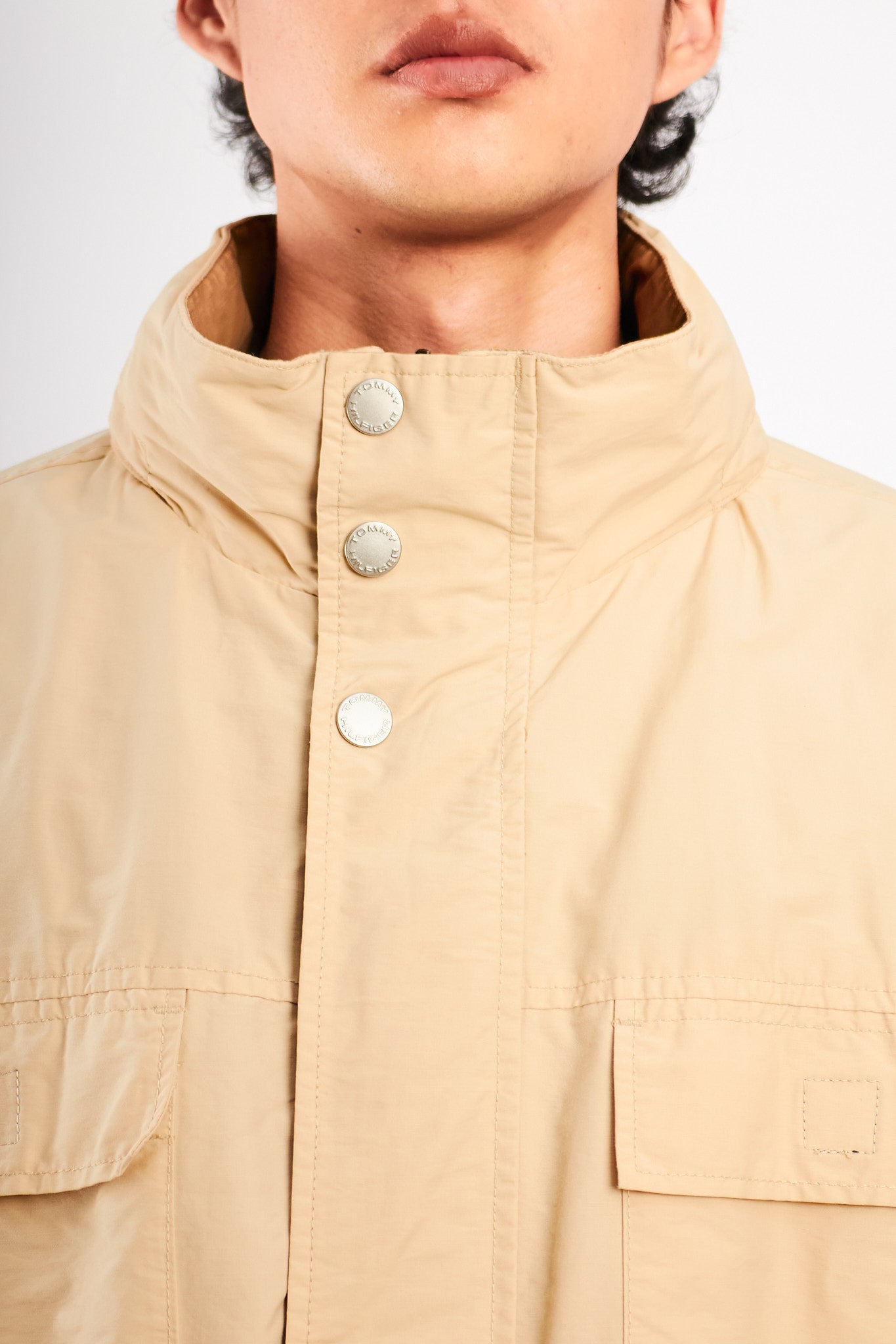 2000 Vintage Tommy Hilfiger Reversible Cargo Parka (L)