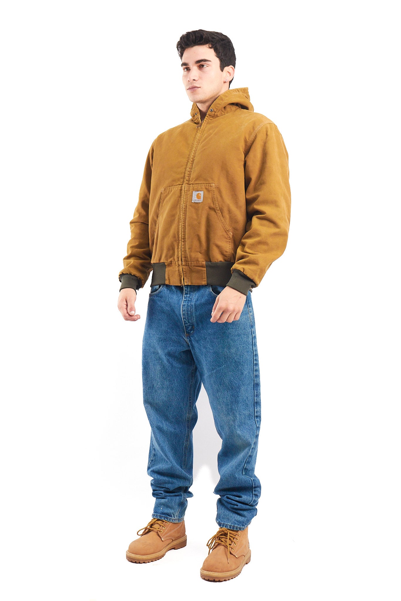 Vintage Carhartt Camel Duck Active Jacket (M/L)