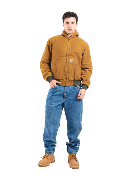 Vintage Carhartt Camel Duck Active Jacket (M/L)
