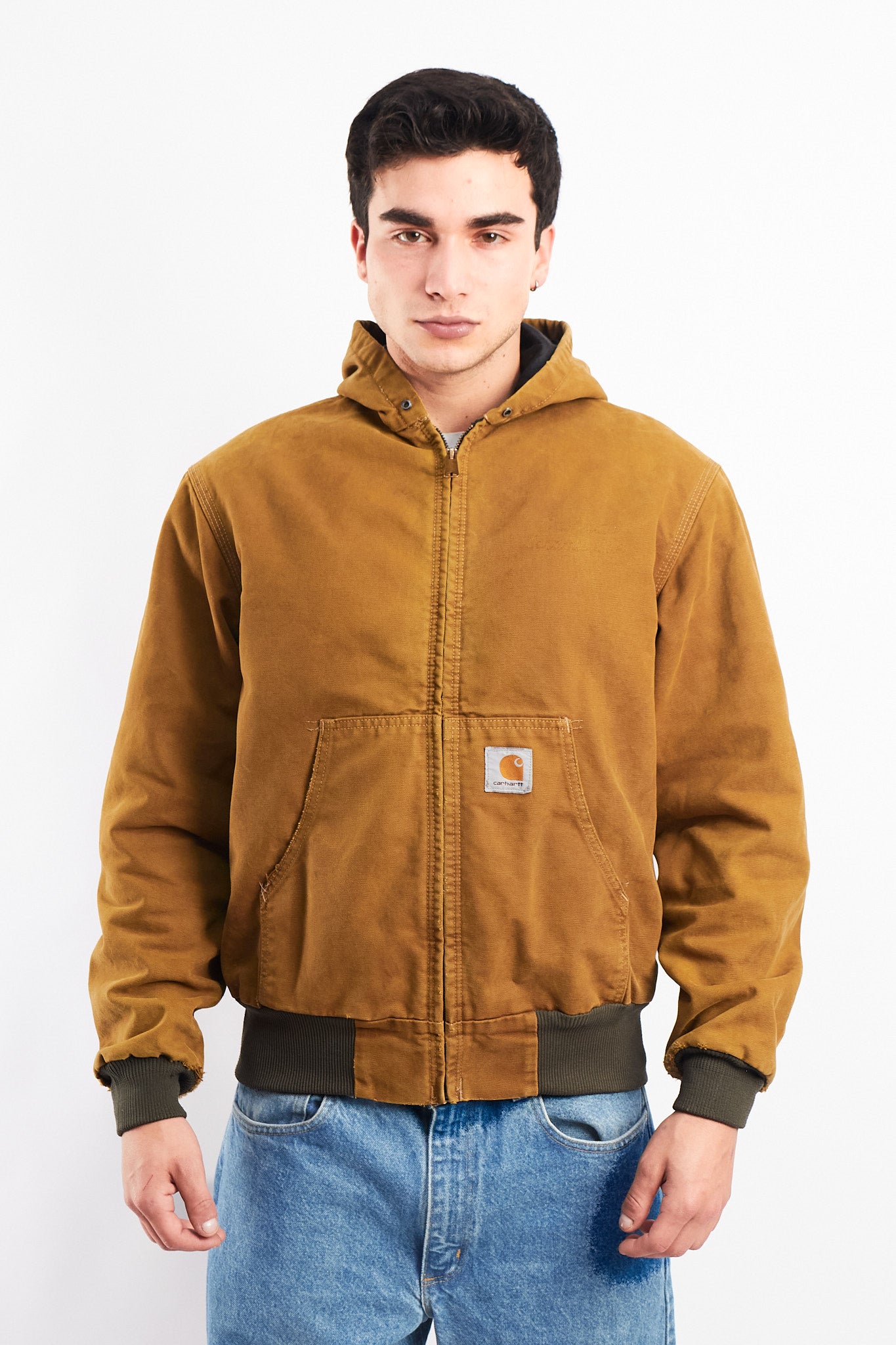 Vintage Carhartt Camel Duck Active Jacket (M/L)