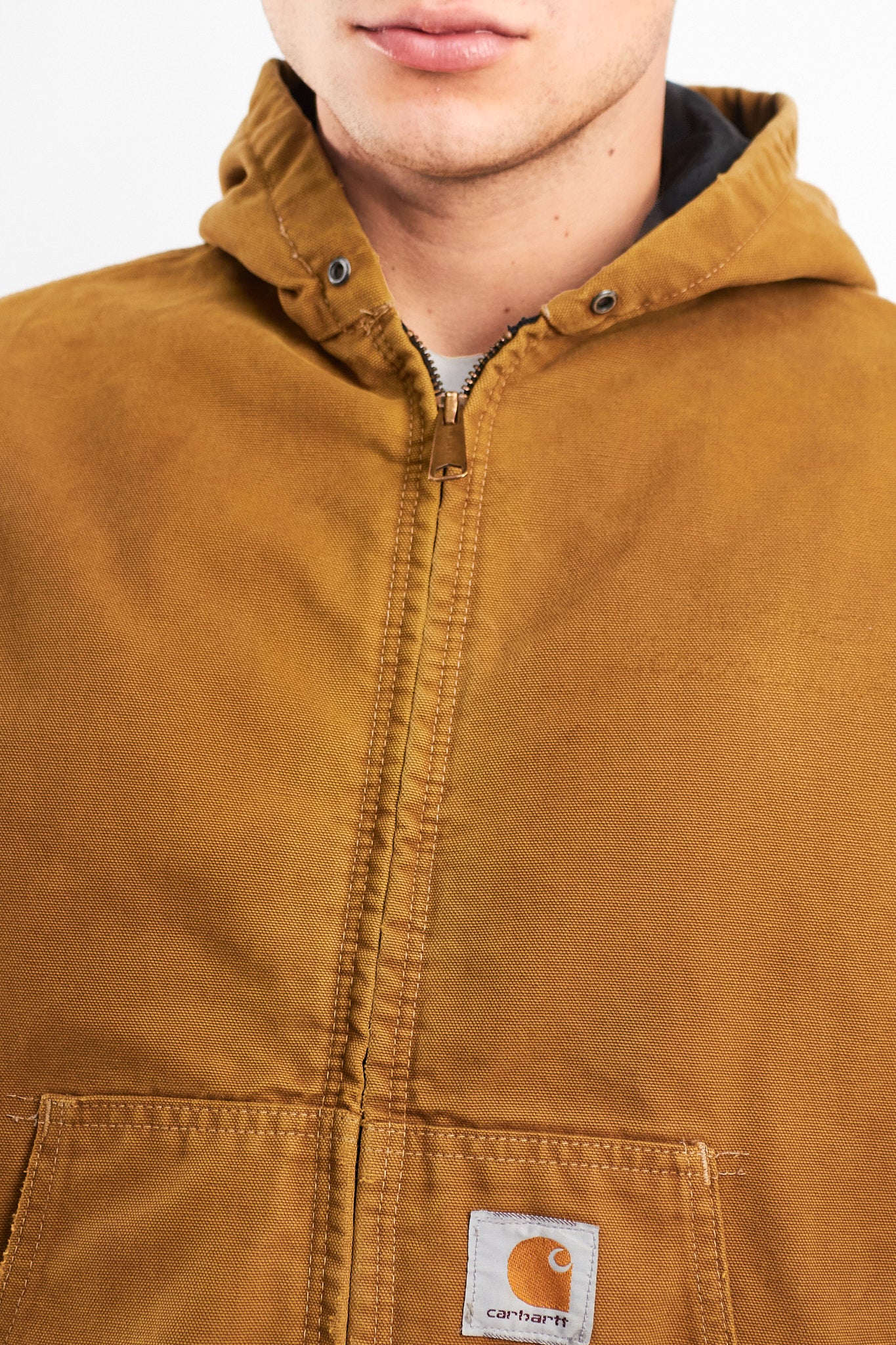 Vintage Carhartt Camel Duck Active Jacket (M/L)