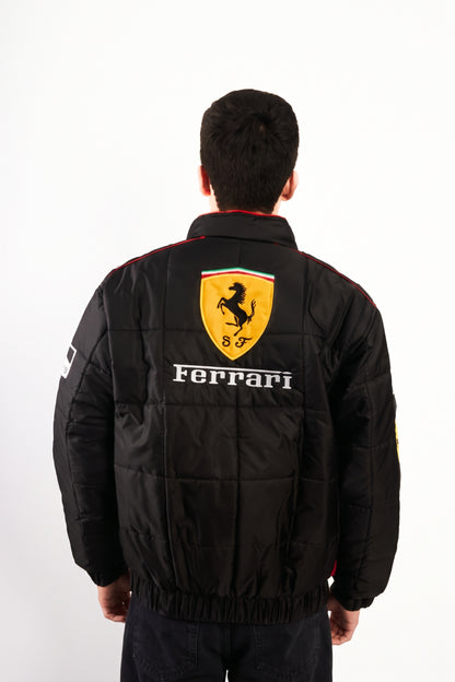 F1 Scuderia Ferrari Schumacher Black Edition Racing Jacket