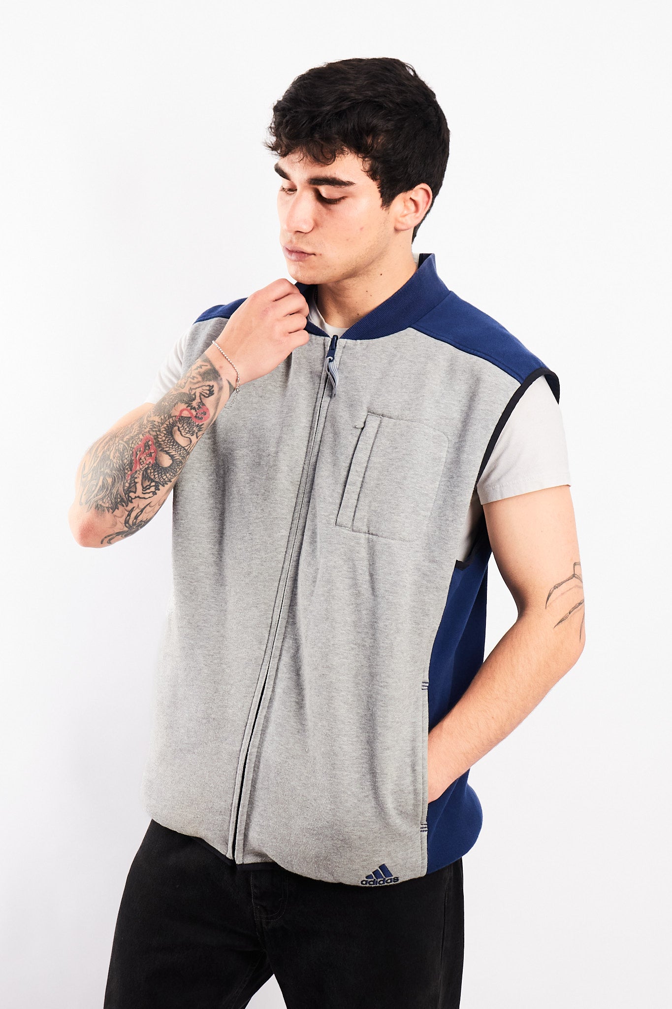 2000 Adidas Vintage Reversible Vest (M/L)